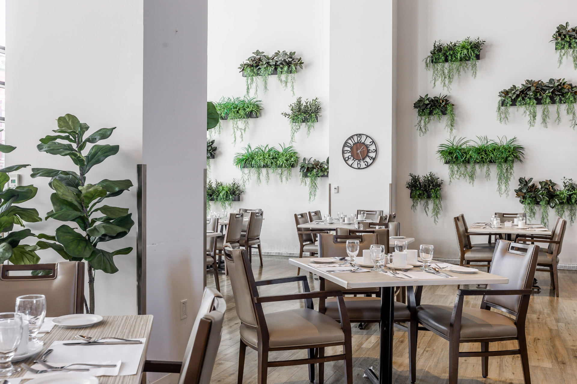 Salle à manger d'une résidence Rivia